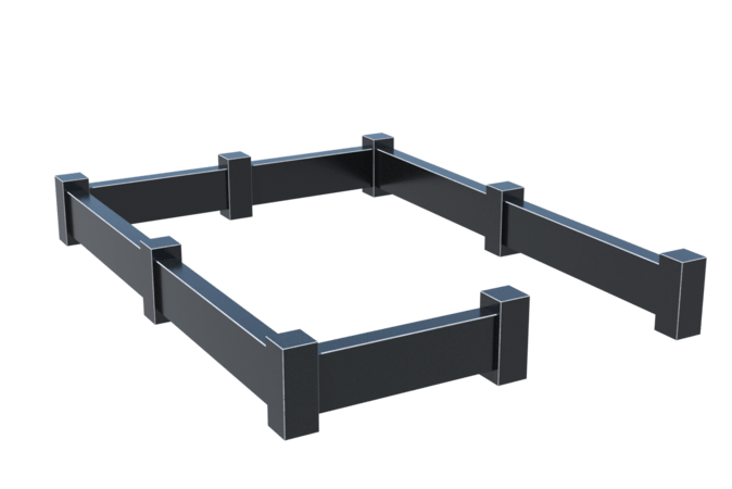 Цоколи на могилу в Нижнекамске | Цоколь на могилу №0029