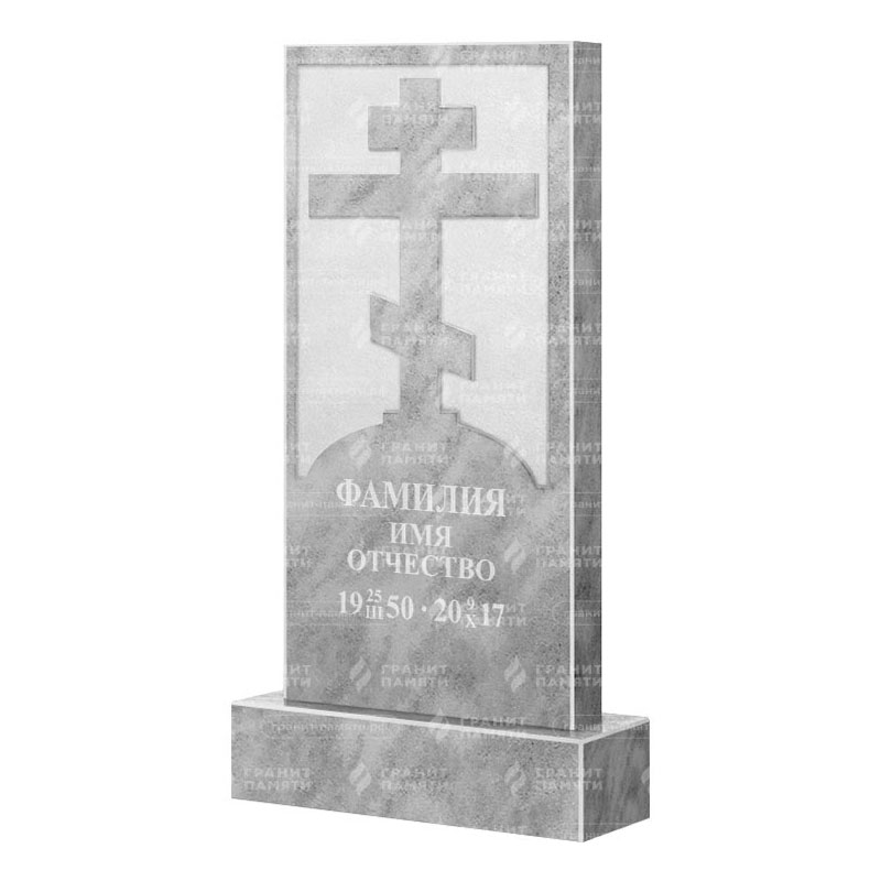 Памятники из мрамора в Нижнекамске | Мраморный памятник ФМ-125