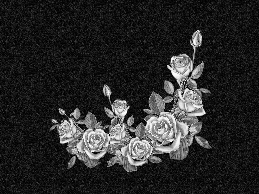Цветы | Рисунок композиция из роз, ЦВ-019