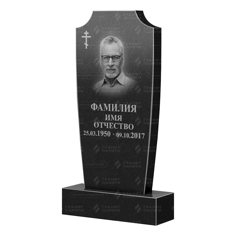 Памятники из гранита вертикальные в Нижнекамске | Гранитный памятник ФГ-010