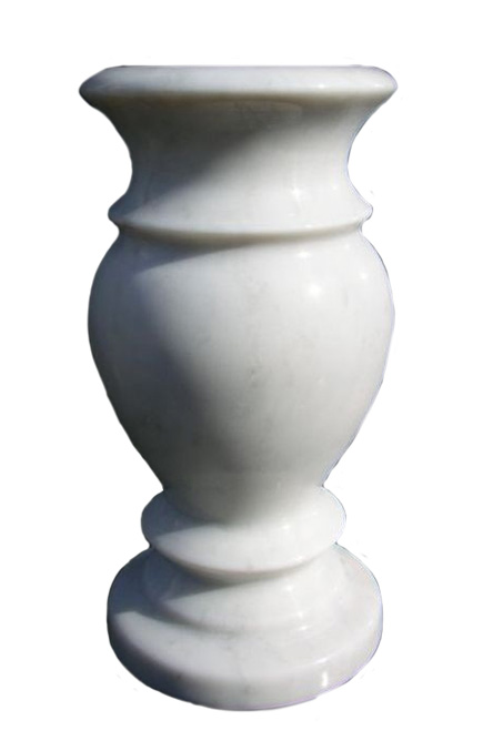 Вазы из камня в Нижнекамске | Ваза мраморная 40