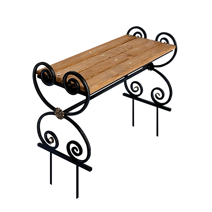 Кованые изделия в Нижнекамске | Кованая скамейка СТ.001