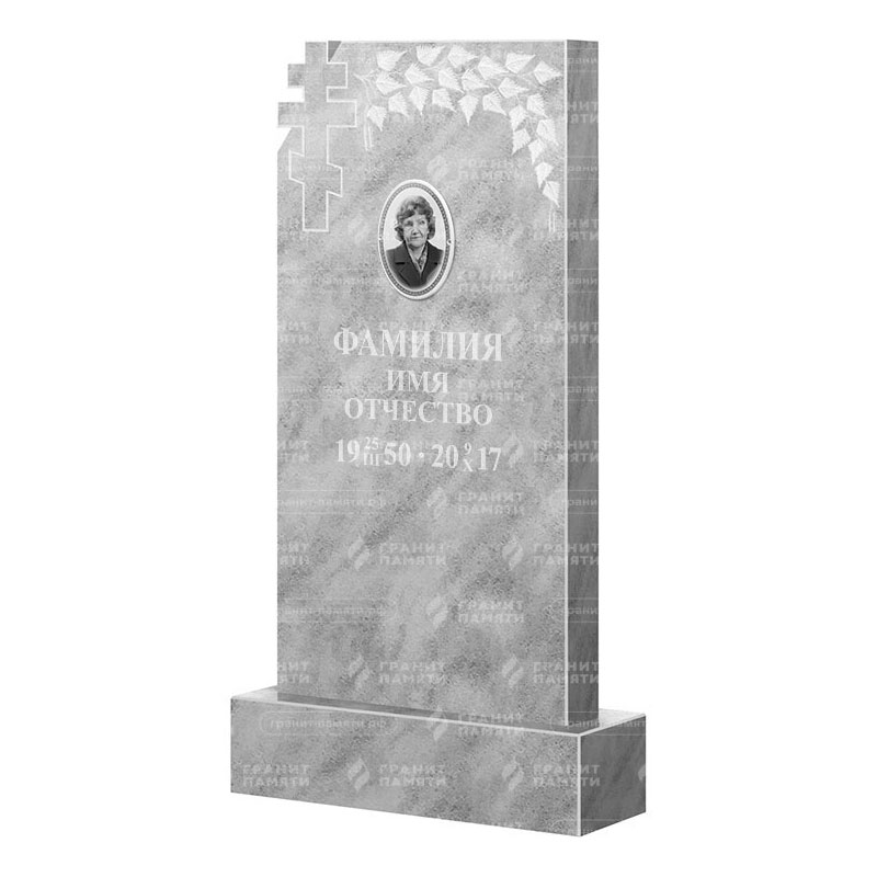 Памятники из мрамора в Нижнекамске | Мраморный памятник ФМ-202