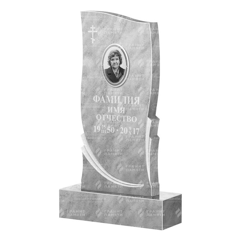 Памятники из мрамора в Нижнекамске | Мраморный памятник ФМ-044