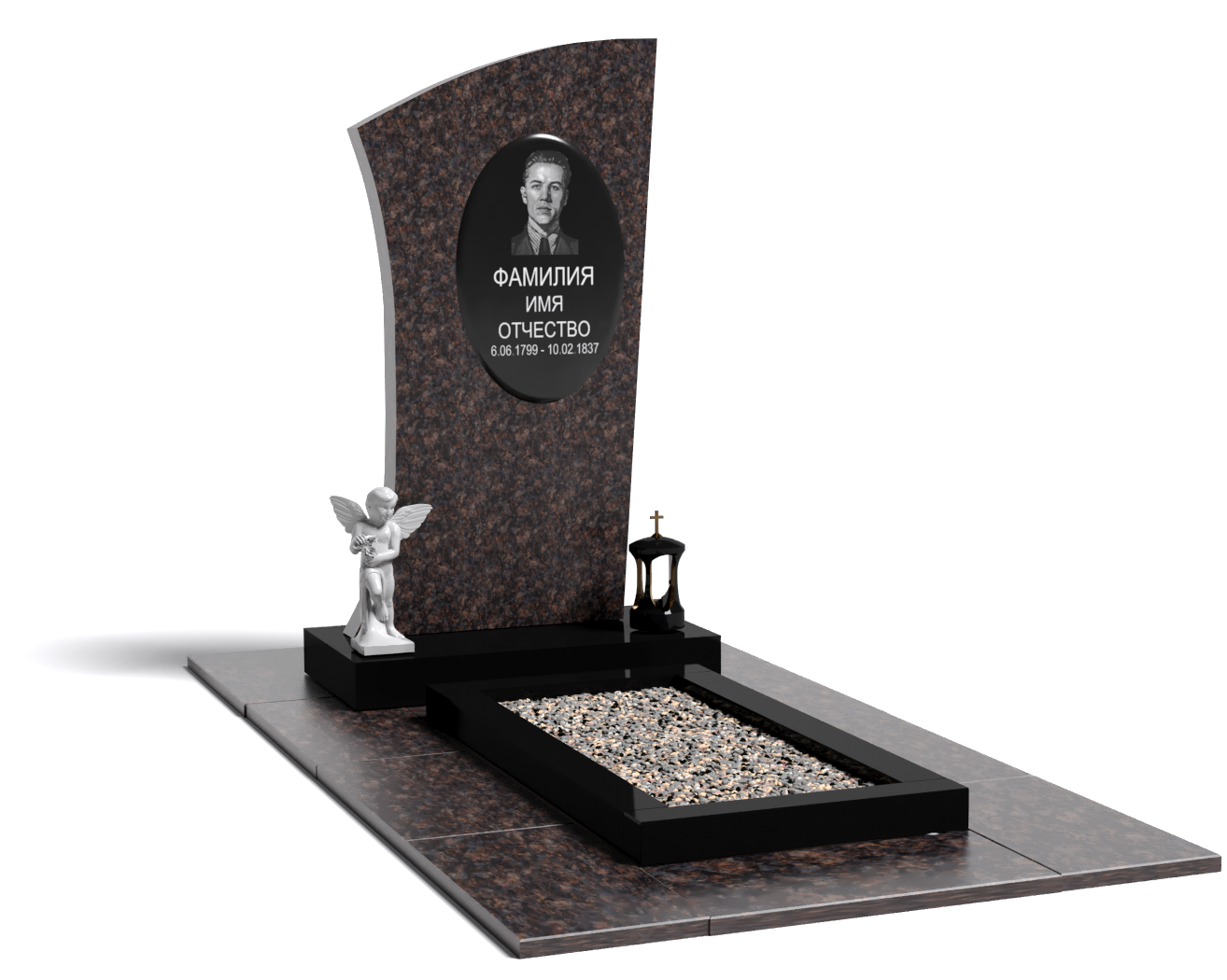 Одинарные мемориальные комплексы в Нижнекамске | Мемориальный комплекс №14