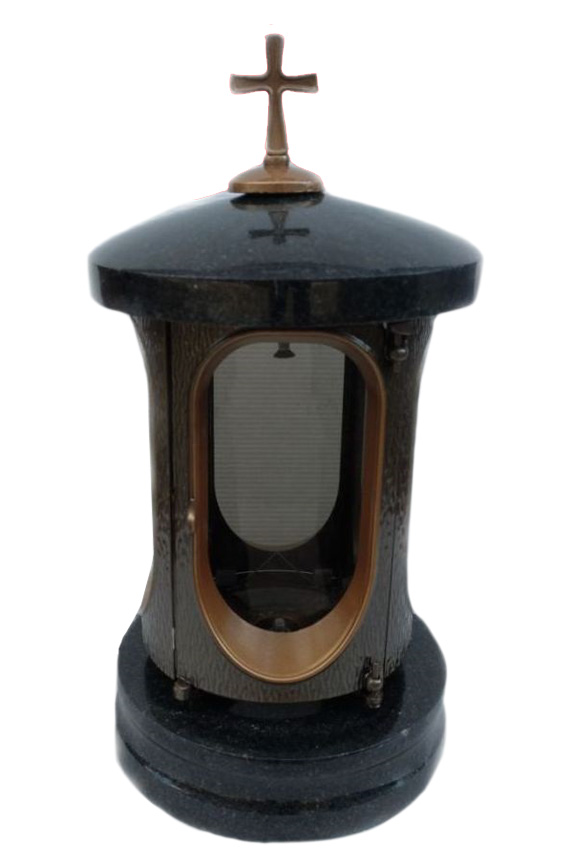 Лампадки из камня на могилу в Нижнекамске | Лампадка из гранита Габбро