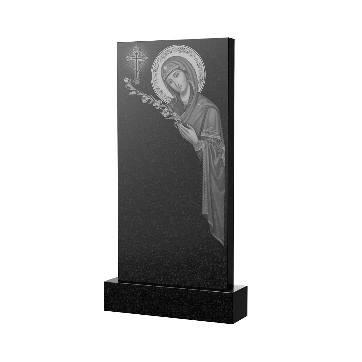 Художественное оформление памятника в Нижнекамске | Художественное оформление на гранитную стелу, рисунок ВХО-035