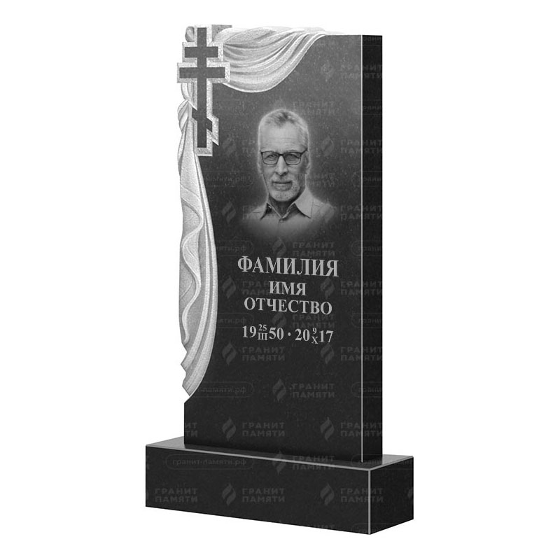 Гранитные памятники в Нижнекамске | Гранитный памятник ФГ-186