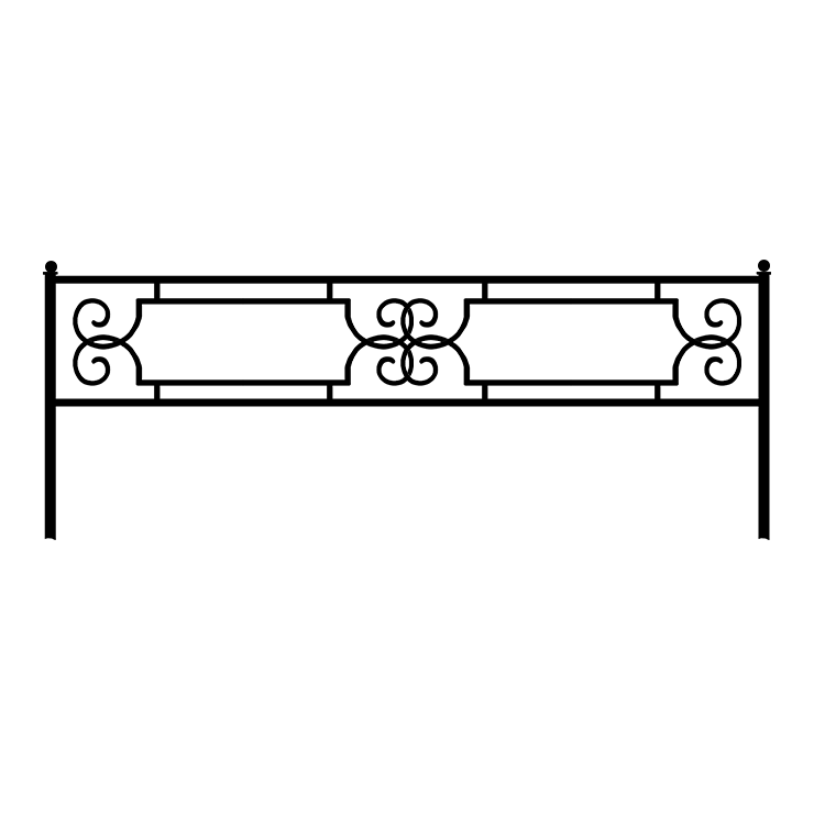 Кованые изделия в Нижнекамске | Кованая оградка ОГ.004