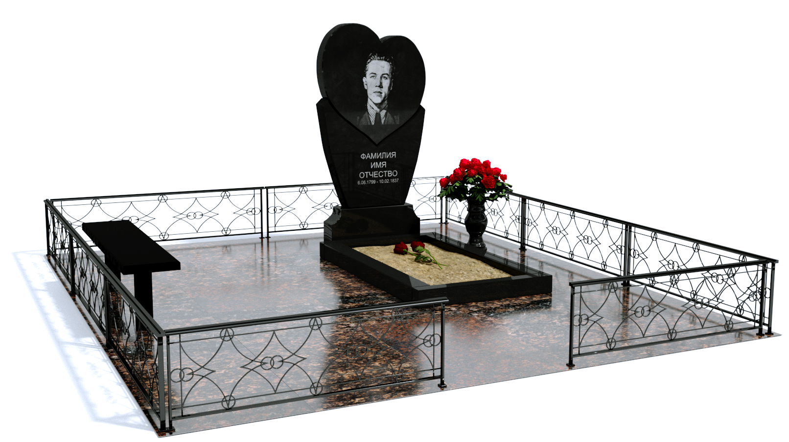 Одинарные мемориальные комплексы в Нижнекамске | Мемориальный комплекс №2