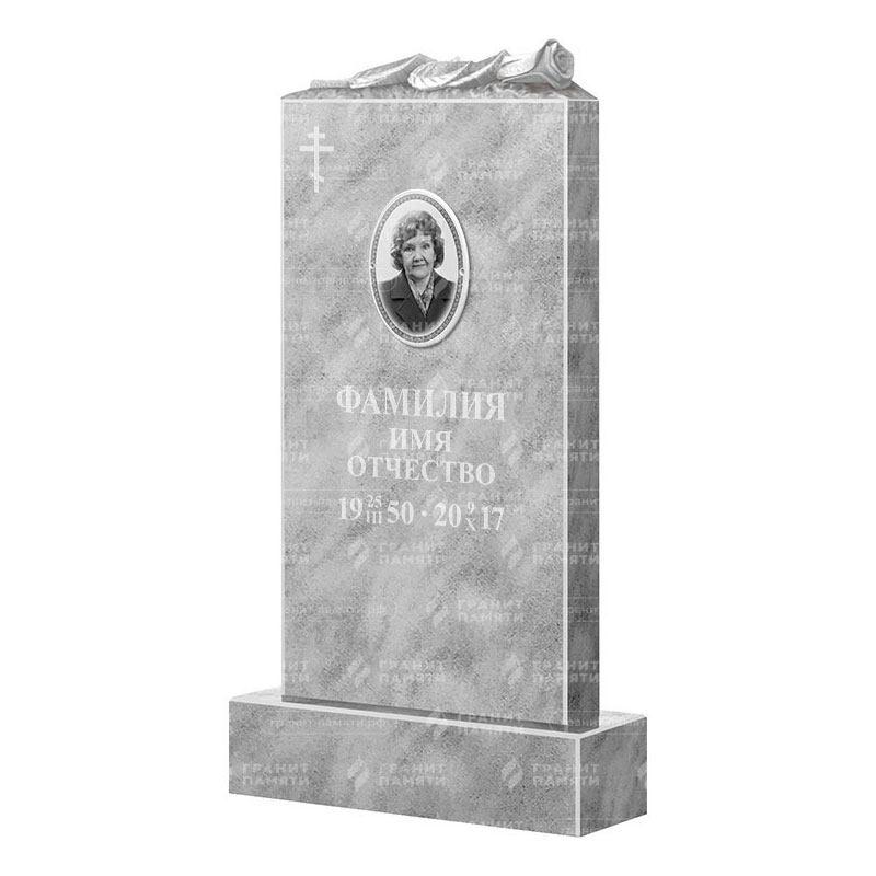 Памятники из мрамора в Нижнекамске | Мраморный памятник ФМ-105