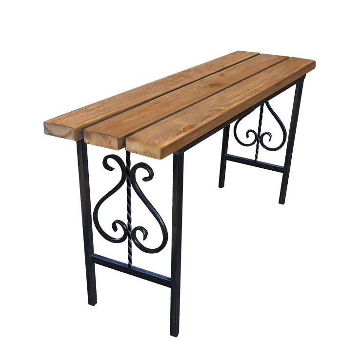 Кованые изделия в Нижнекамске | Кованая скамейка СТ.003