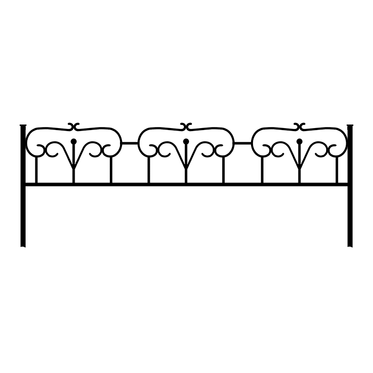 Металлические оградки, столы, скамейки в Нижнекамске | Оградка №2