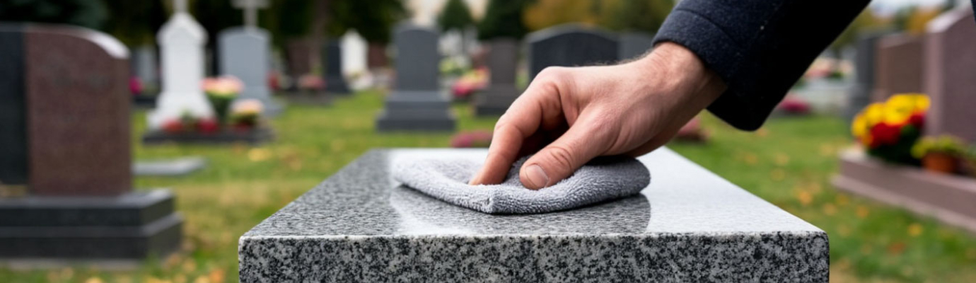 Уход за гранитным памятником: правила, советы и ошибки