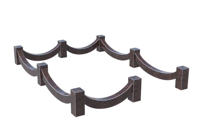 Цоколи на могилу в Нижнекамске | Цоколь на могилу №0025