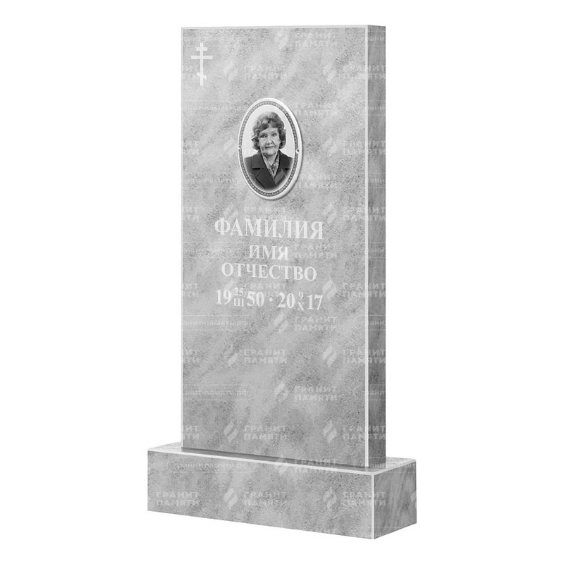 Памятники из мрамора в Нижнекамске | Мраморный памятник, прямой
