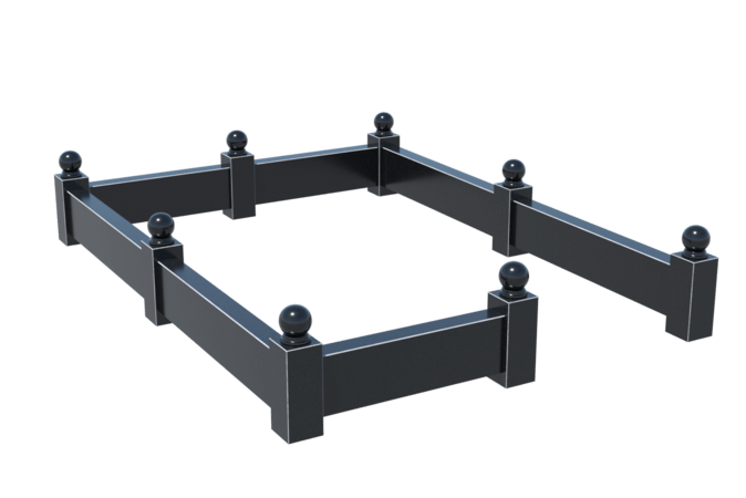 Цоколи на могилу в Нижнекамске | Цоколь на могилу №0030