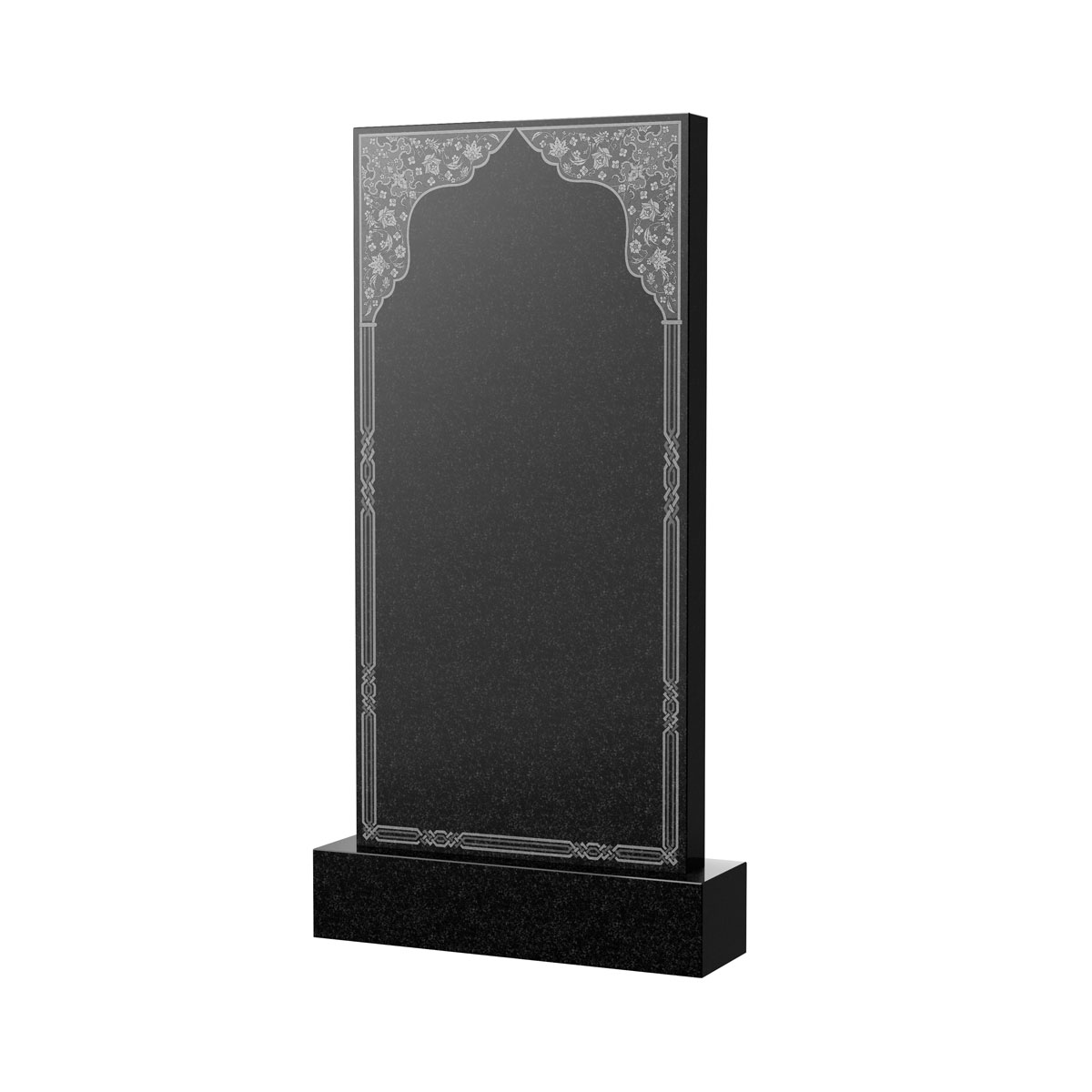 Художественное оформление памятника в Нижнекамске | Художественное оформление на гранитную стелу, рисунок ВХО-042