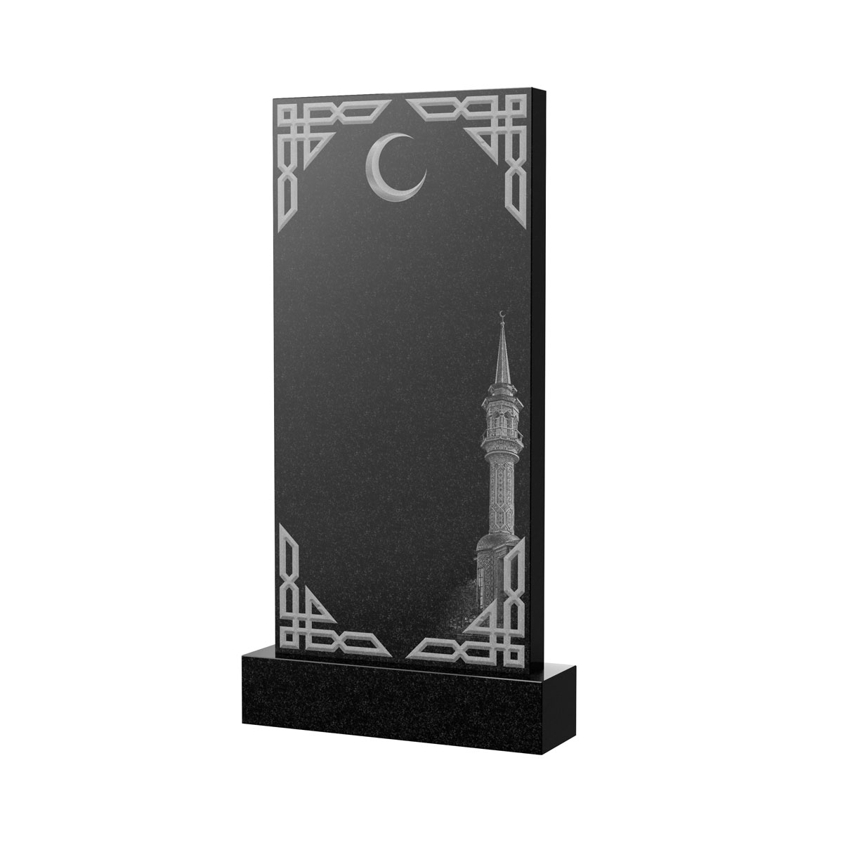 Художественное оформление памятника в Нижнекамске | Художественное оформление на гранитную стелу, рисунок ВХО-040