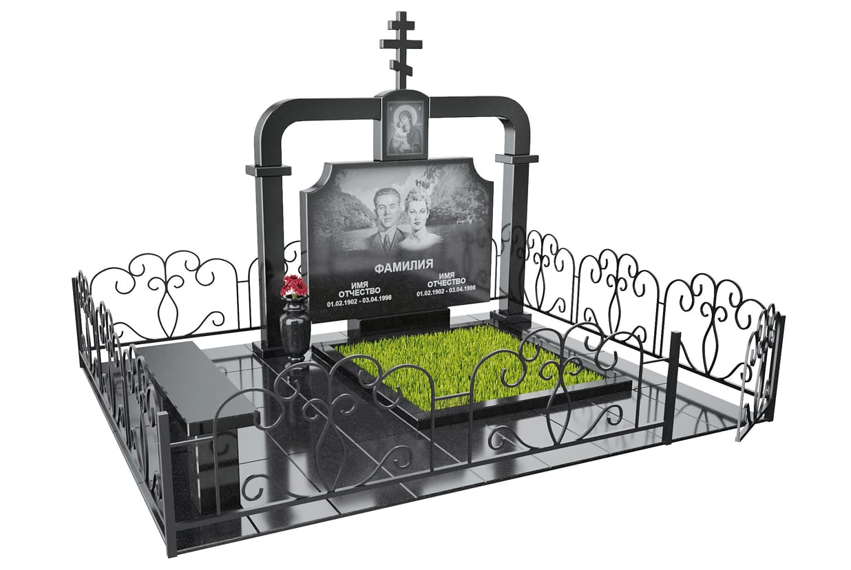 Двойные мемориальные комплексы в Нижнекамске | Мемориальный комплекс №44