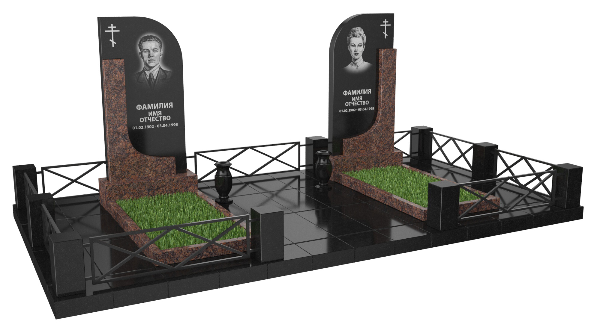 Двойные мемориальные комплексы в Нижнекамске | Мемориальный комплекс №23