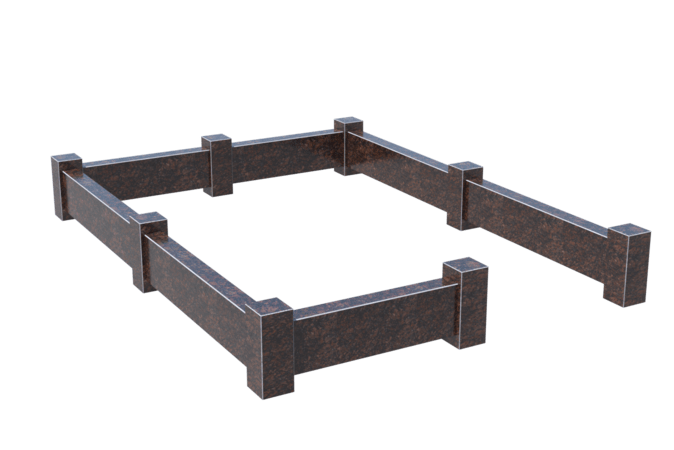 Цоколи на могилу в Нижнекамске | Цоколь на могилу №0034