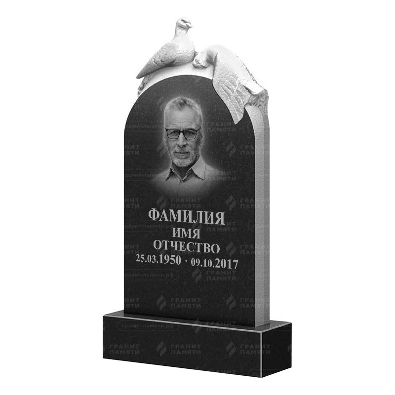Памятники из гранита с птицами в Нижнекамске | Гранитный памятник ФГ-109