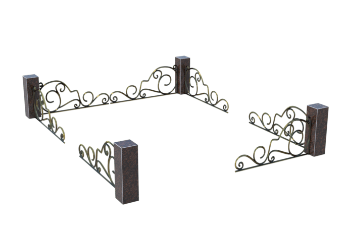 Цоколи на могилу в Нижнекамске | Цоколь на могилу №0050