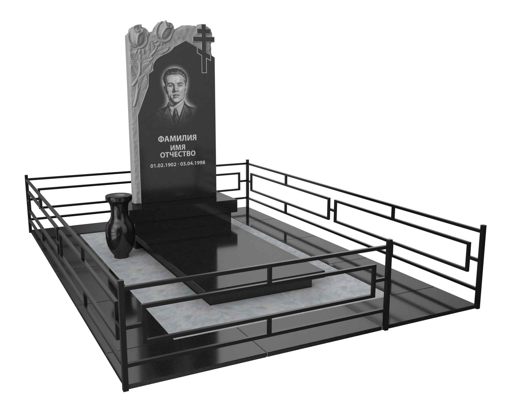 Одинарные мемориальные комплексы в Нижнекамске | Мемориальный комплекс №28