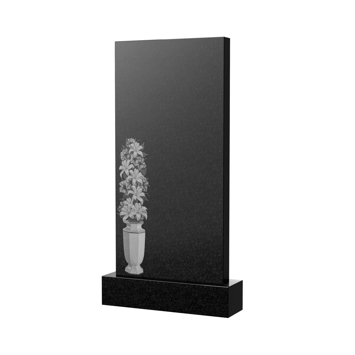 Художественное оформление памятника в Нижнекамске | Художественное оформление на гранитную стелу, рисунок ВХО-057