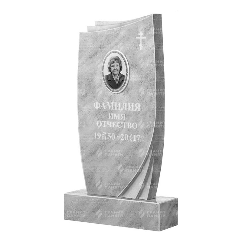 Памятники из мрамора в Нижнекамске | Мраморный памятник ФМ-057