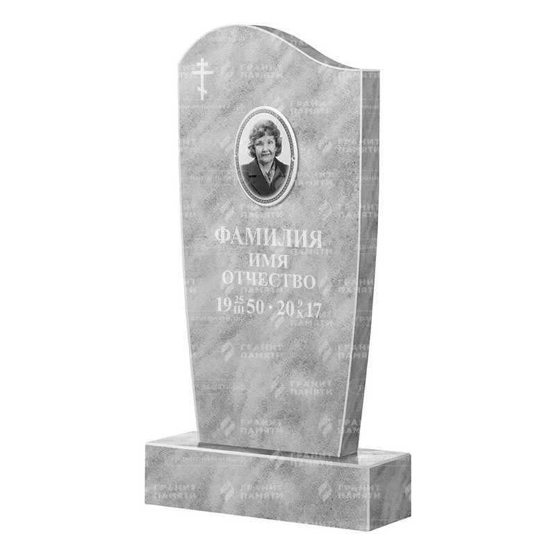 Бюджетные памятники в Нижнекамске | Мраморный памятник ФМ-031