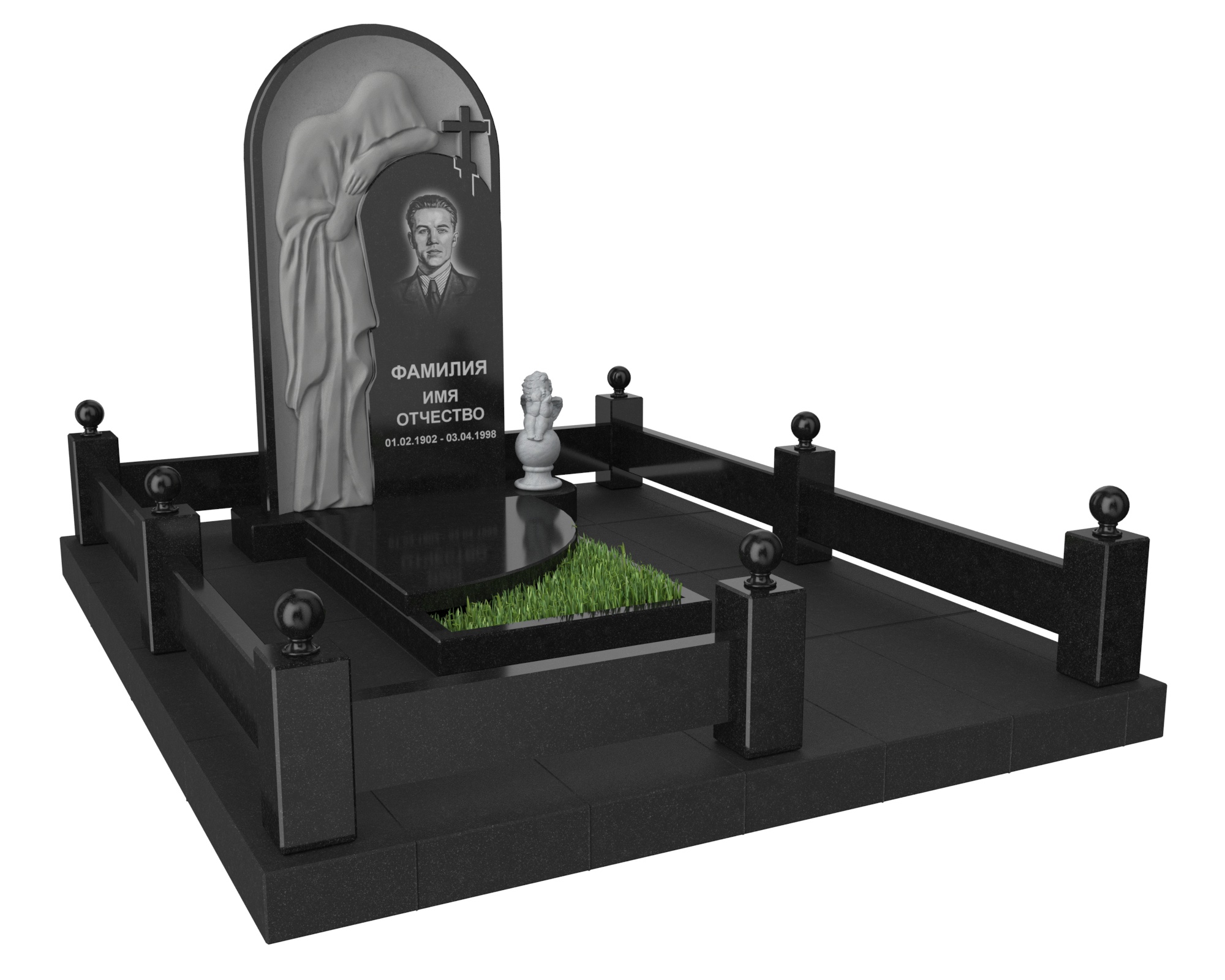 Одинарные мемориальные комплексы в Нижнекамске | Мемориальный комплекс №27