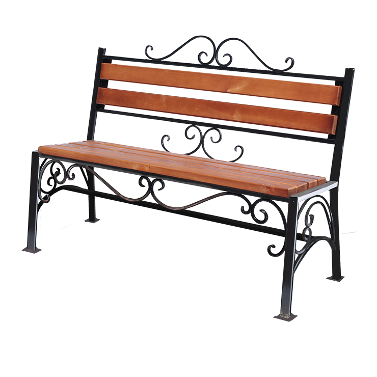 Кованые изделия в Нижнекамске | Кованая скамейка СТ.006