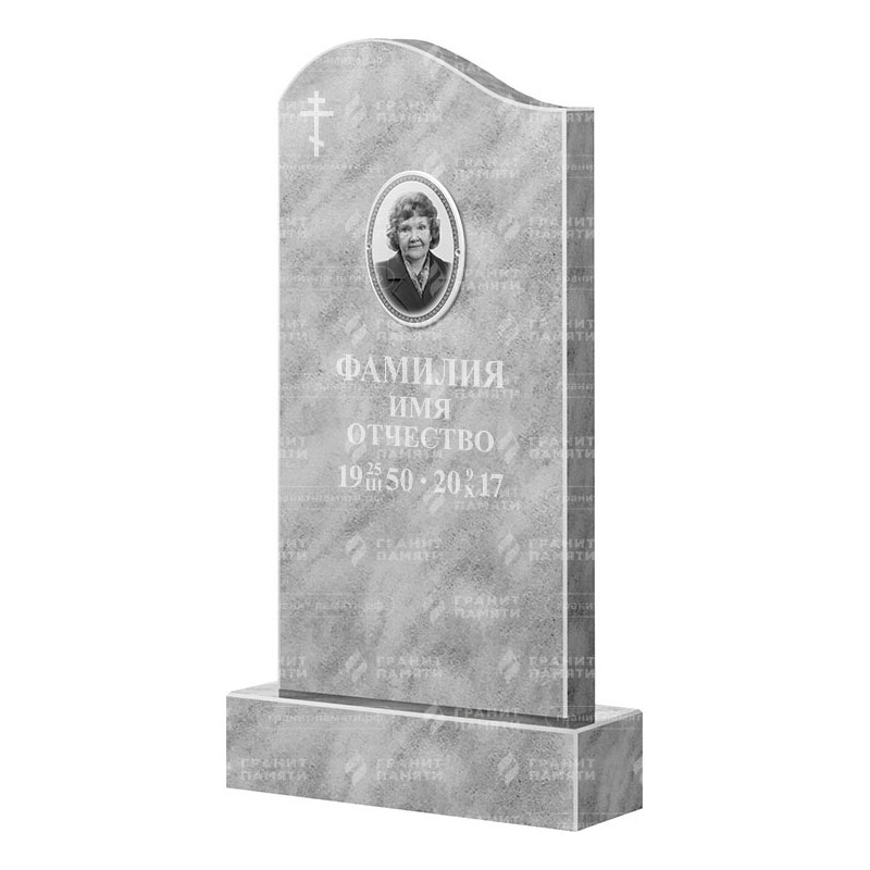 Бюджетные памятники в Нижнекамске | Мраморный памятник ФМ-030