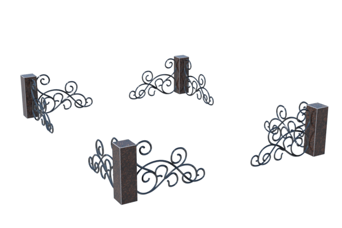 Цоколи на могилу в Нижнекамске | Цоколь на могилу №0048