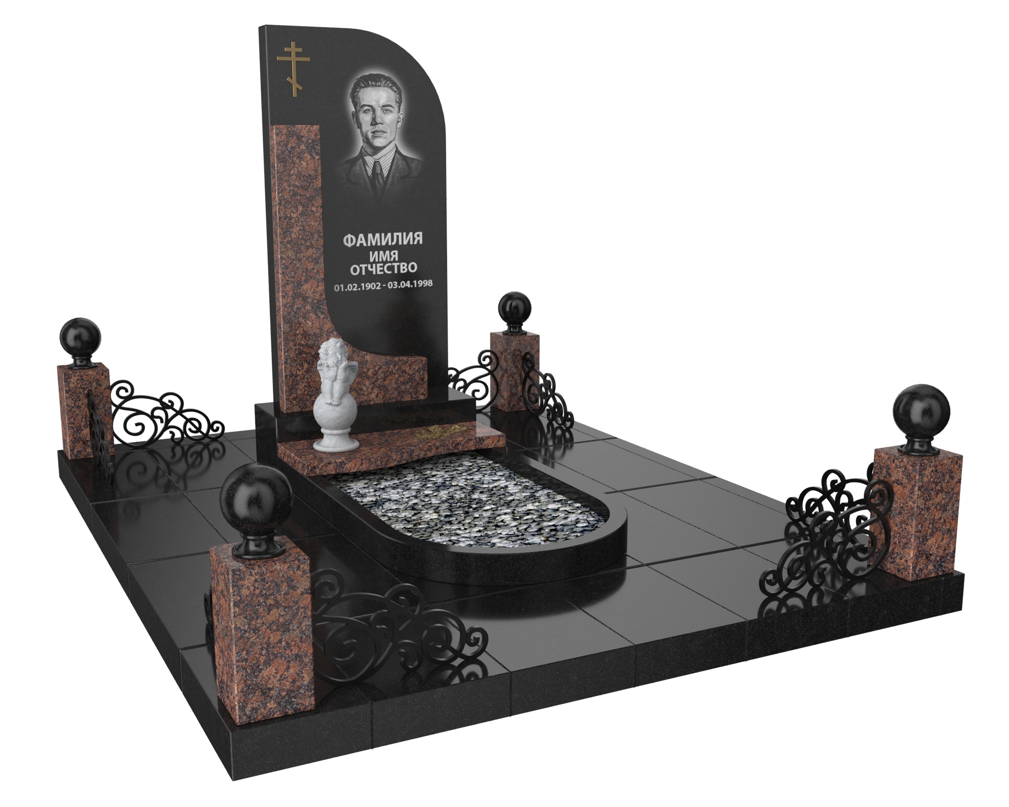 Одинарные мемориальные комплексы в Нижнекамске | Мемориальный комплекс №24